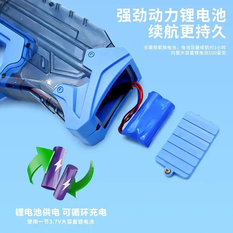 Новый водный кит электрический автоматический повторитель водяной пистолет
