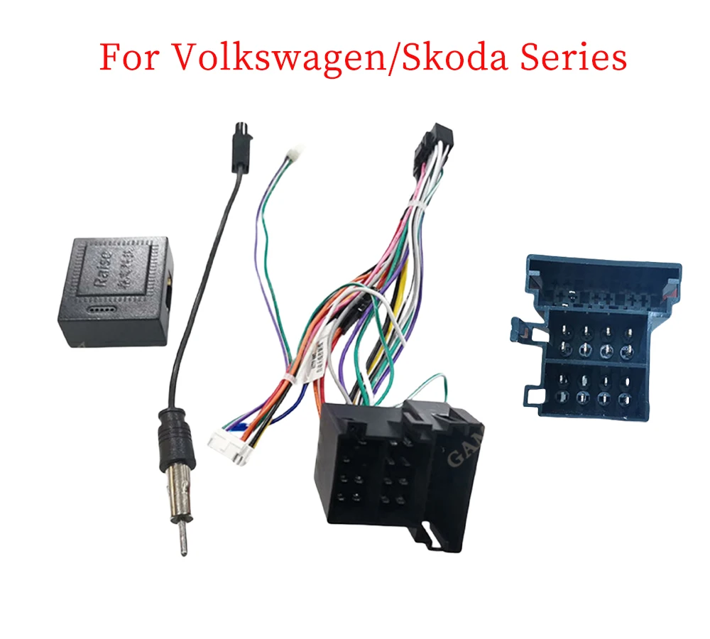 Автомобильное радио стерео головное устройство 16-контактный провод адаптер с