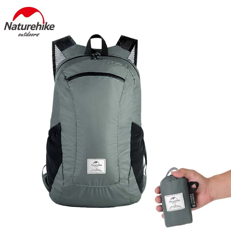 

Naturehike Folding Backpack Ultra-light Waterproof Camping Bag Men Women Skin Package Outdoor Mountaineering Travel Bags