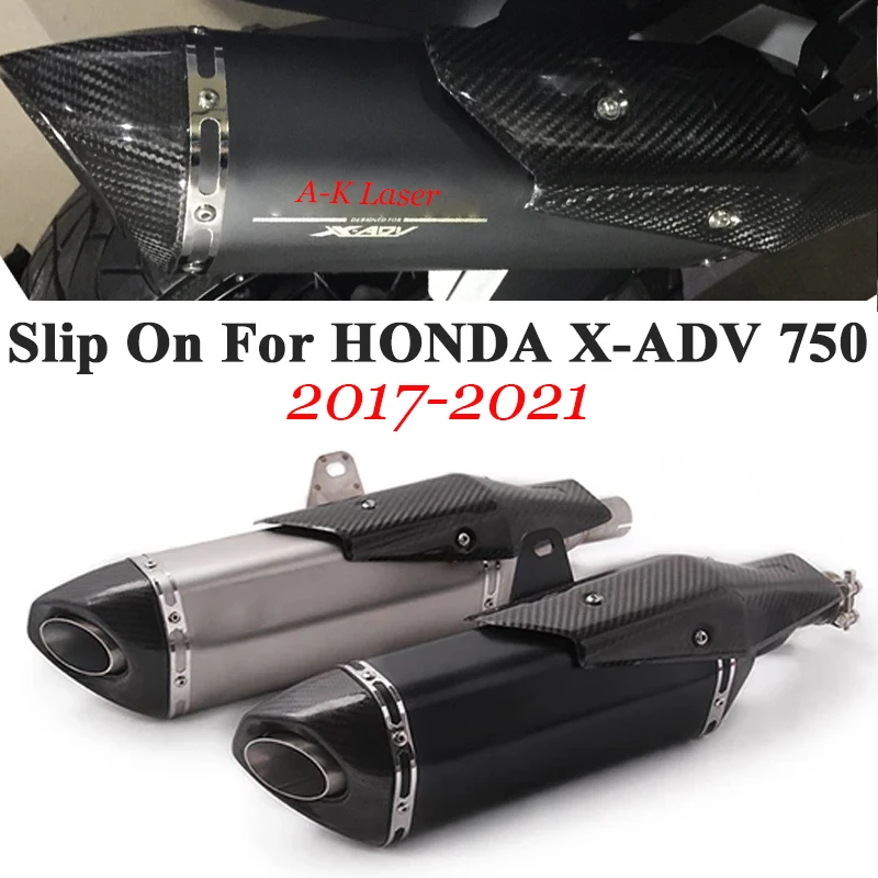 

Для Honda X-ADV 750 X ADV750 ADV 2017-2021 полная система глушитель выхлопной трубы мотоцикла Модифицированная трубка для глушителя Соединительная труба