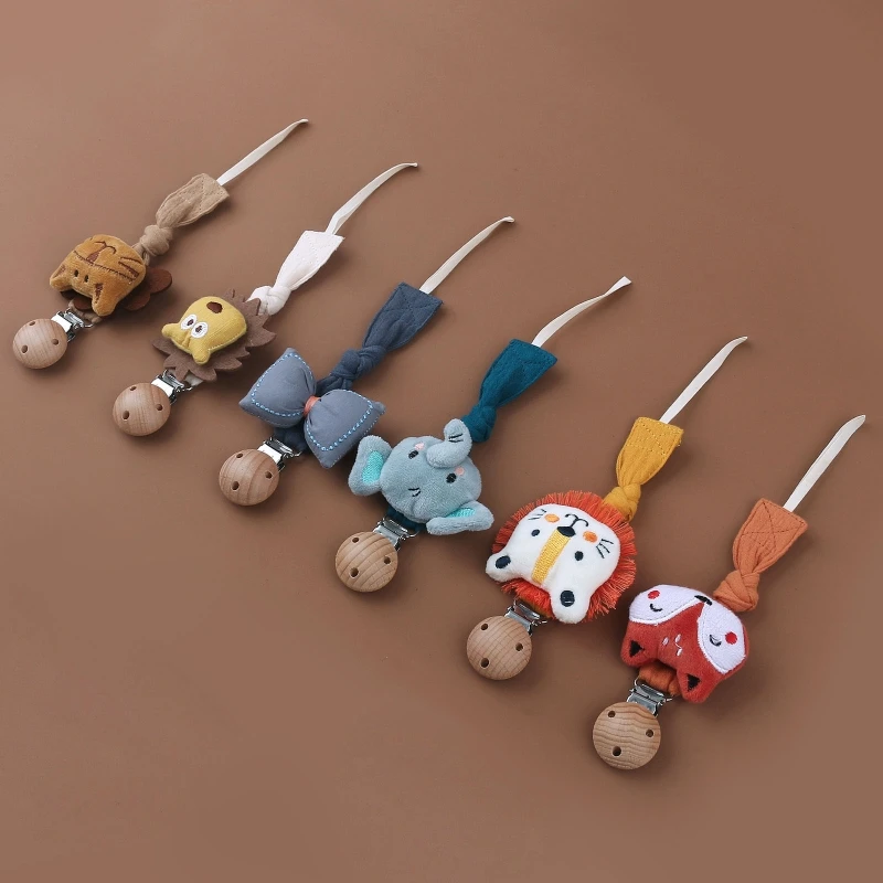 

Детская пустышка с цепочкой и зажимом, Мультяшные куклы, Фотофон для новорожденных 40JC