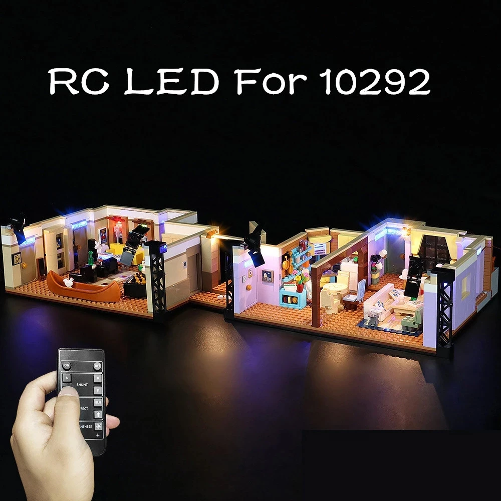 

RC LED Light Set For 10292 The Friends Apartments Building Blocks (NOT Include The Model Bricks)