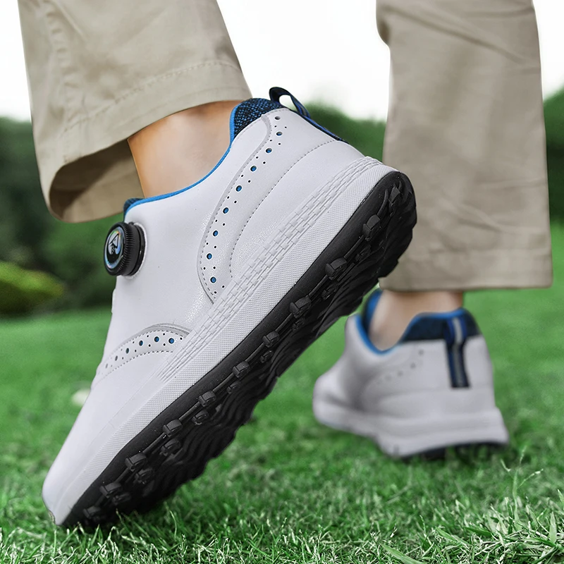 Professional Golf Shoes Men's Professional Golf Shoes Men's Comfortable Golf Shoes Anti-slip Sports Shoes Large Size 40-47