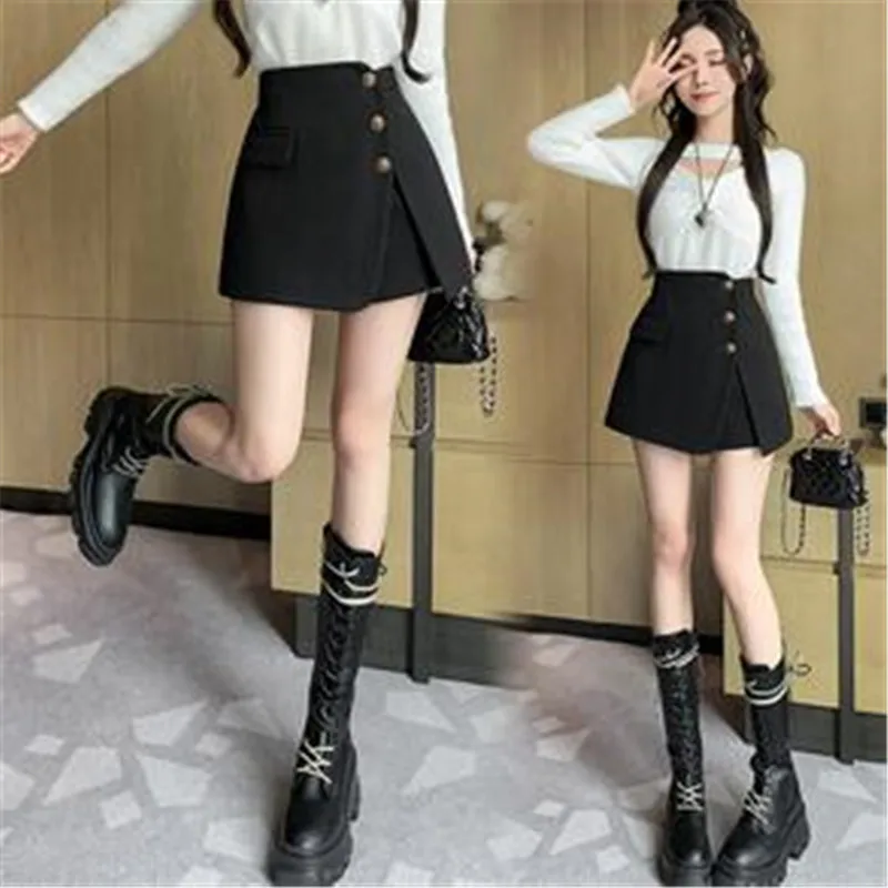 Рисунок 3 - Женские теплые шерстяные юбки с высокой талией