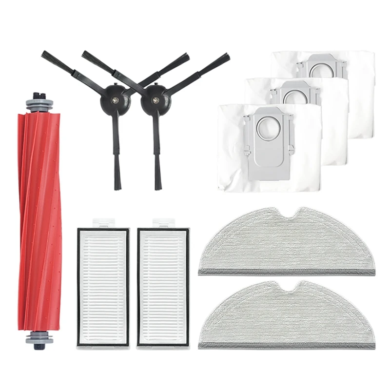 

For Xiaomi Stone Q7 Max Sweeping Robot Accessories Main Brush Side Brush Filter Dust Bag