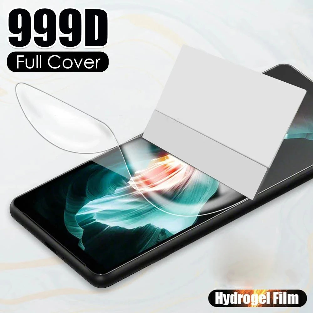 

Hydrogel FilmFor Sony Xperia 1 5 10 II III Screen Protector HD On For Sony Xperia 1 5 10 III IV V Protective Film