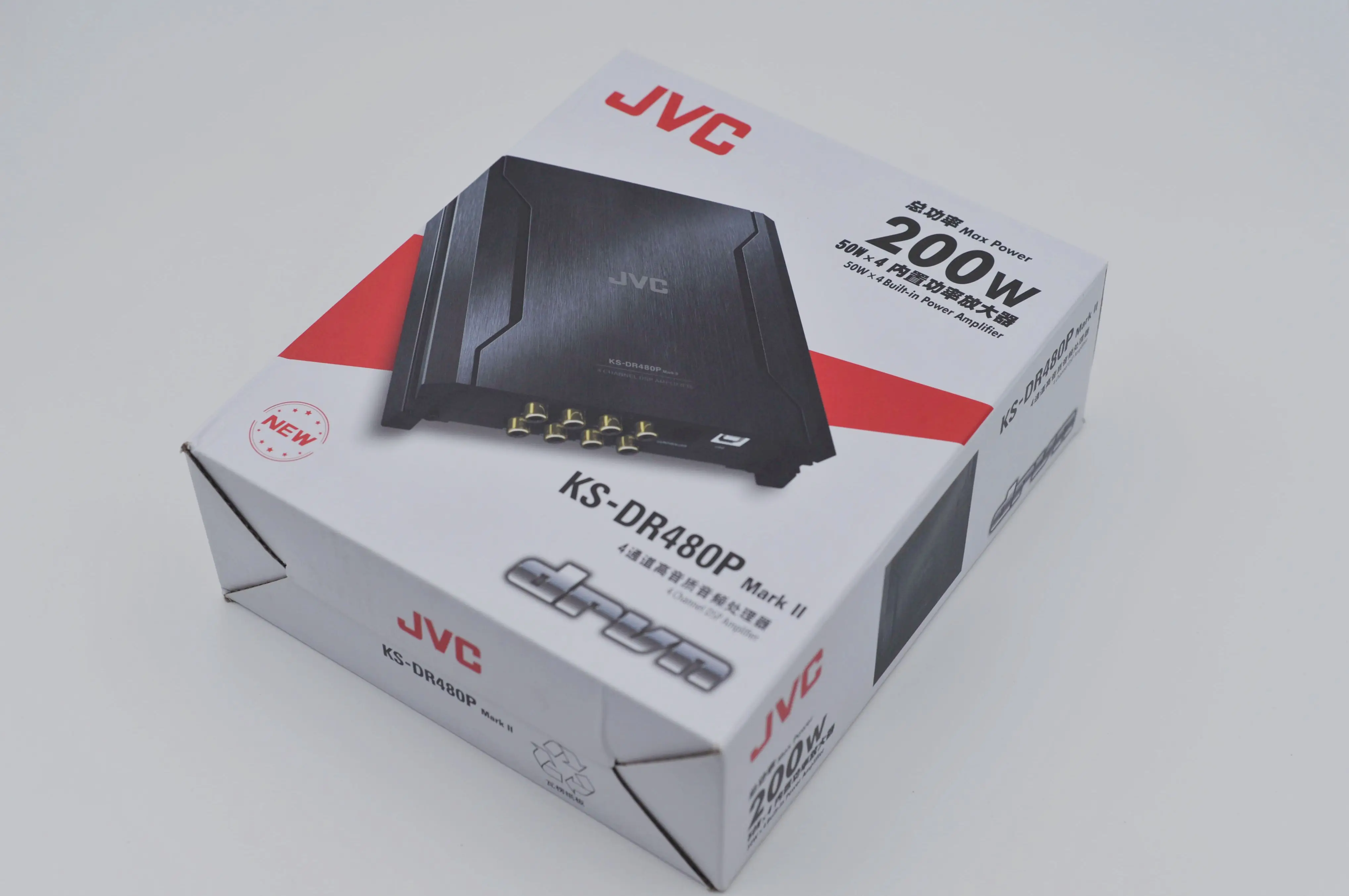 JVC 8-канальный RCAl выход DSP усилитель мощности 50 Вт x 4 канал Выход высокого уровня 31