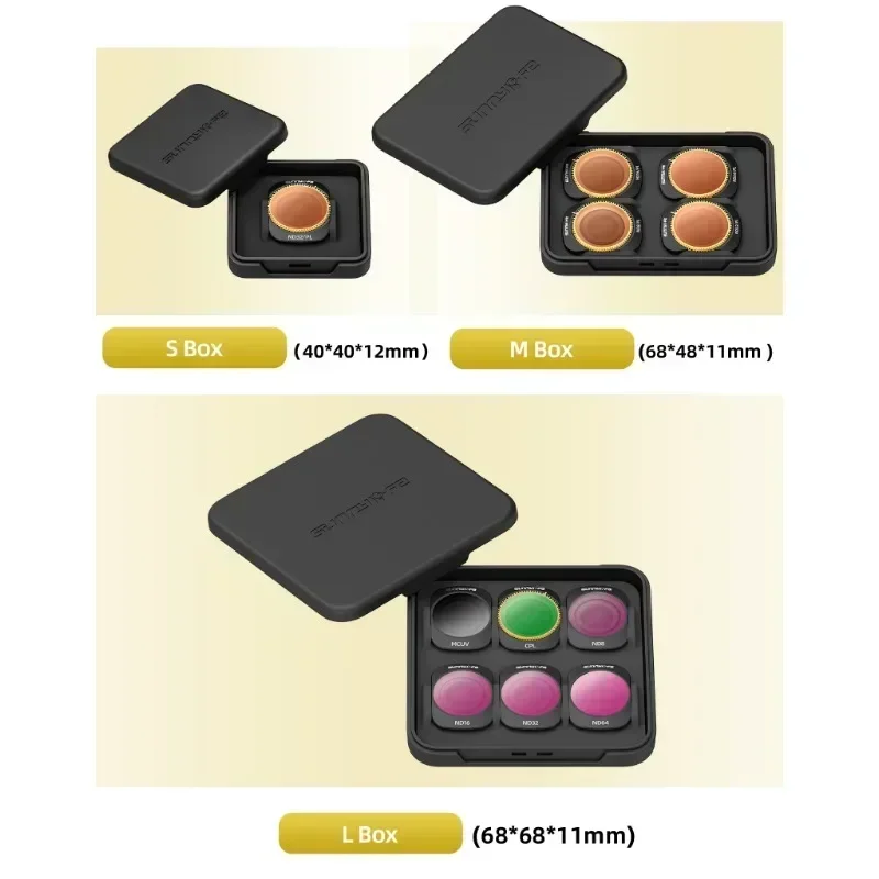 For OSMO POCKET 3 Filter Magnetic Adjustable Metal Various Models Optional CPL ND256 Polarizer ND64/PL