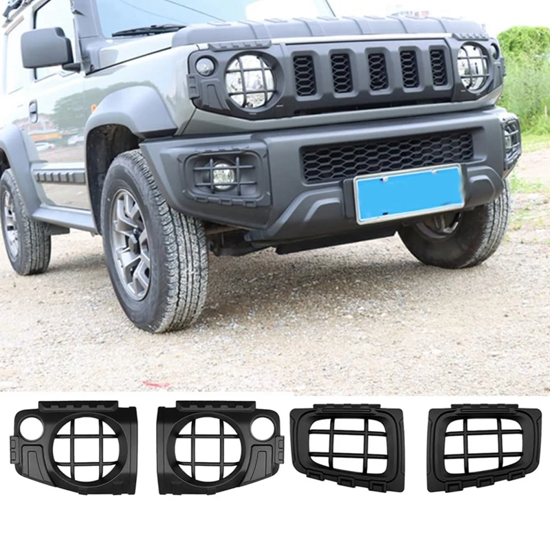 Для Suzuki Jimny JB64 JB74 2019-2024 автомобильная передняя противотуманная фара защитная