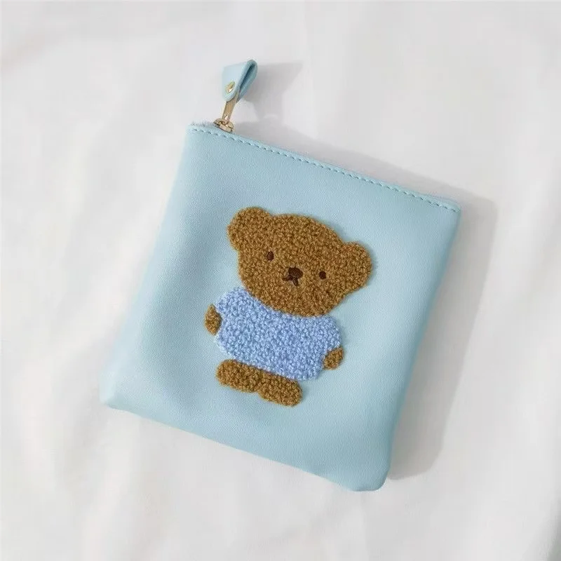 Мультяшная плюшевая сумка Miffy с вышивкой из искусственной кожи косметика для