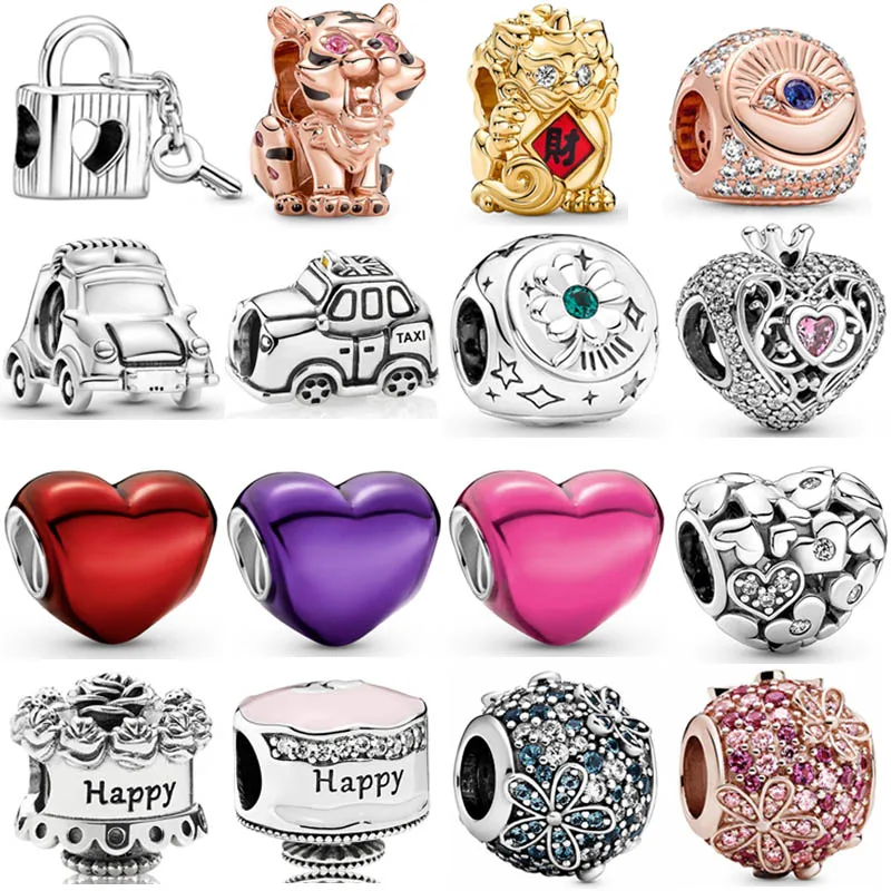 

Mother & Puppy Love Endless Entwined Mum Infinite Heart Bead 925 Sterling Silver Charm Fit Women Fashion Bracelet Diy Jewelry