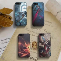 league of legends akali phone case fundas shell cover for iphone 6 6s 7 8 plus xr x xs 11 12 13 mini pro max
