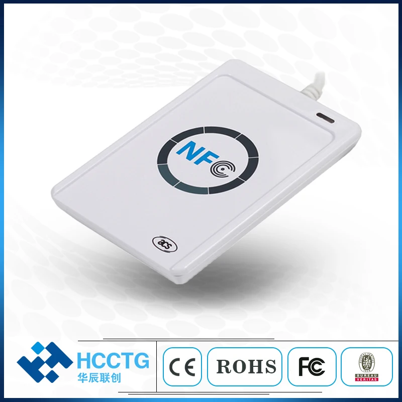 

New USB 13.56 mhz NFC RFID Contactless Smart Card Reader/Writer ACR122U-A9