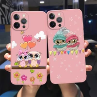cartoon girl gifts cute owl lovers phone case for iphone 13 pro max 12 pro 11 pro max 8 7 plus x xs max se xr tpu silicone case