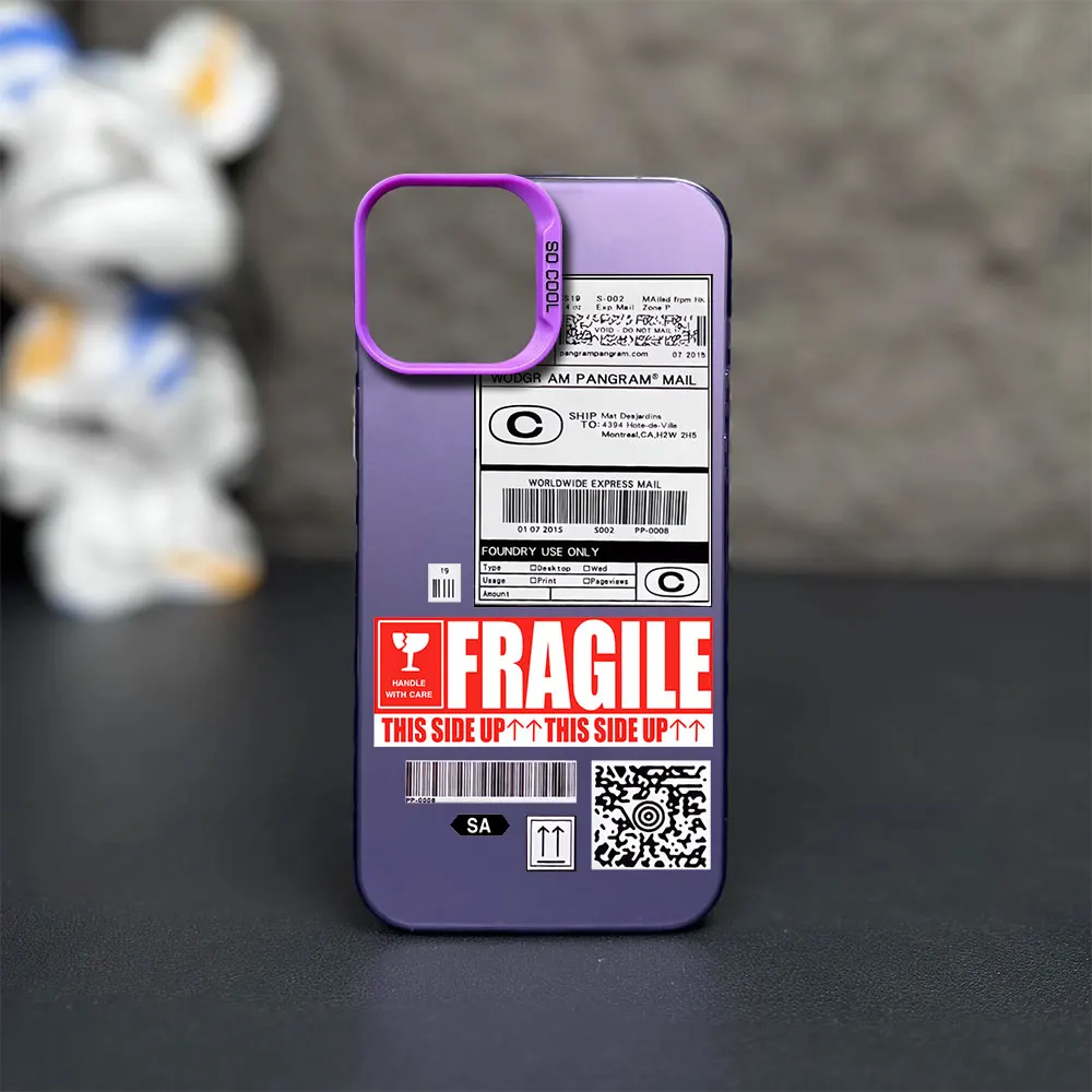 Роскошный чехол для телефона DHL Express 50th Printstream iPhone 12 11 13 IMD 14 15 16 Max Pro Plus лазерный