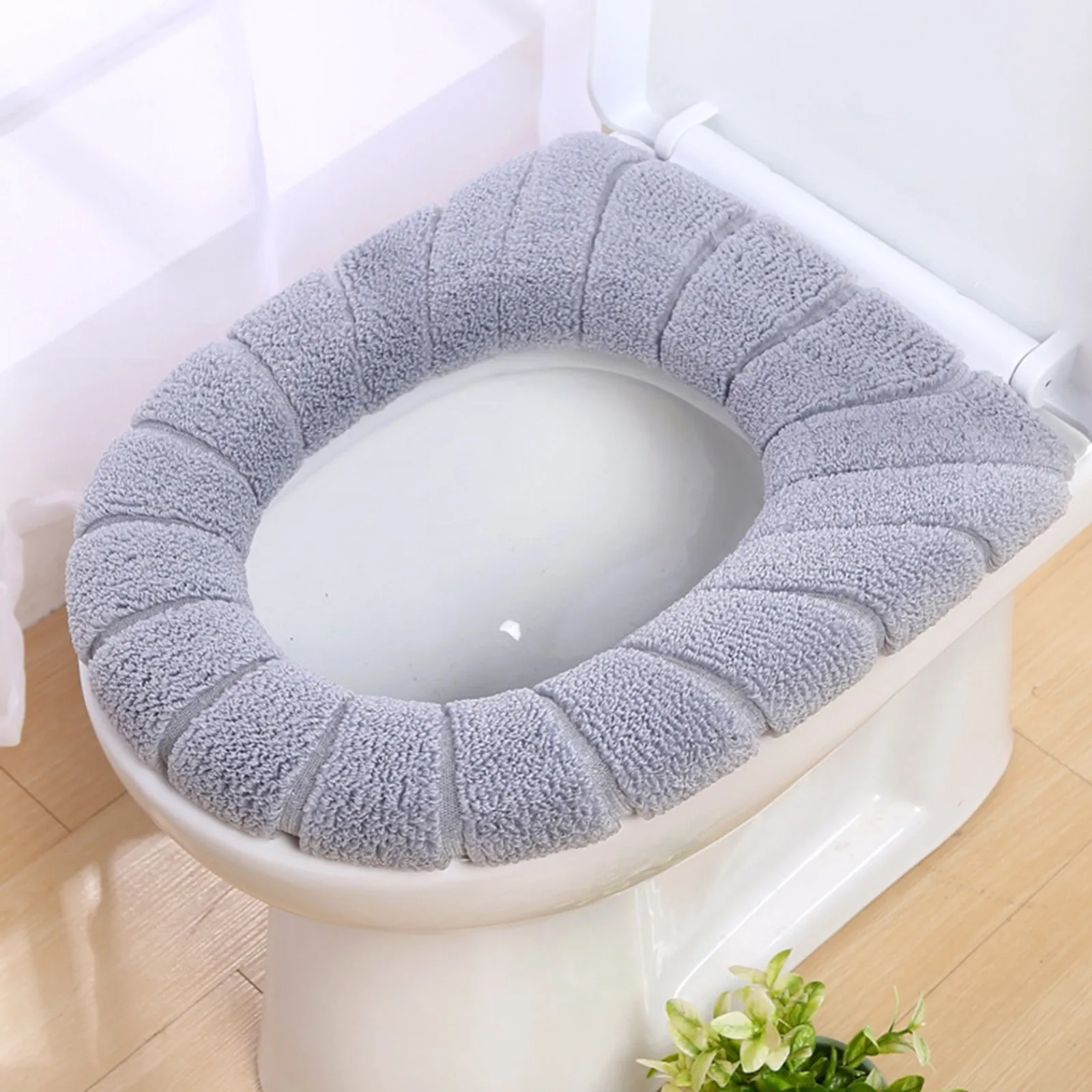 

Portable Toilet Seat Covers Warm Soft Toilet Lid Cover Washable Mat Home Decor Closestool Mat Seat Cover Bathroom Accessories
