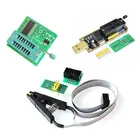 Тестовый зажим для EEPROM Flash BIOS USB SOP8 серии CH341, для программирования EEPROM + 2 адаптера 1,8 в, адаптер для Iphone или материнской платы