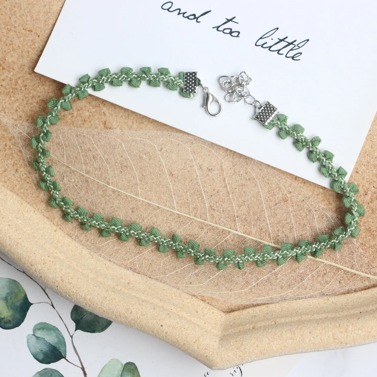 Цепочка на ключицу ручной работы игривая суперфея Милая Кружевная Женская милая