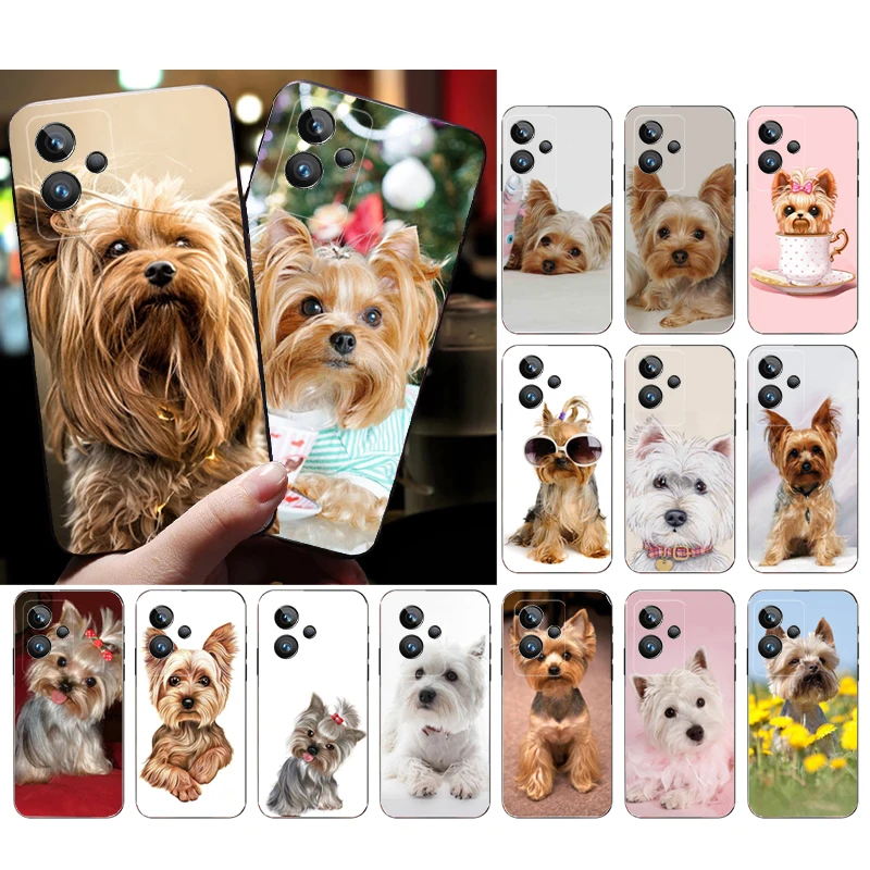 

Phone Case for OPPO Realme GT 2 Pro X2 Pro XT C25S 9 8 7 6 Pro 6i GT Master C3 C21 C21Y C11 X3 SuperZoom Yorkshire terrier dog