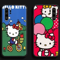 hello kitty 2022 phone cases for huawei honor p40 p30 pro p30 pro honor 8x v9 10i 10x lite 9a 9 10 lite coque soft tpu funda
