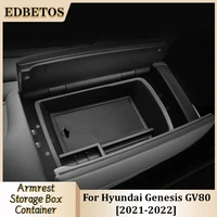 genesis armrest tray car center console armrest box for hyundai genesis gv80 2021 2022 center console organizer tray storage box