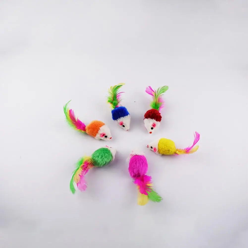 

20Pcs Pet Cat Chew Toys DIY Replace Cat Teaser Stick Funny Feather Teasing Stick Bell Ball Kitten Toys Interactive Toy hot