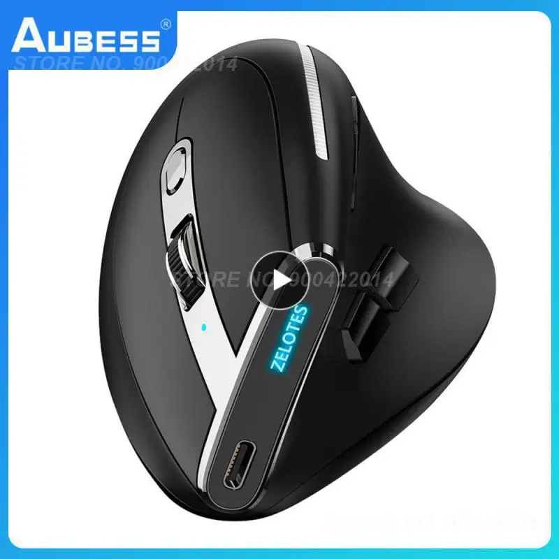 

1/2/3PCS 2.4G bluetooth-compatible Mice 2400 DPI 8 Buttons Wireless Rechargeable Mice for Computer Laptop Desktop Accessories