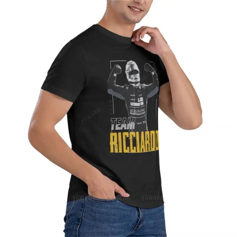 Классическая футболка Ricciardo Helmet эстетическая одежда мужские футболки с рисунком