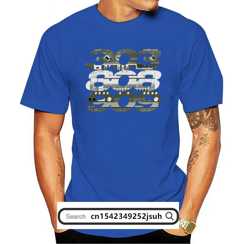

Acid 303 808 909 T Shirt Roland Synth Trax 88 Old School House 90s Techno Shirt Cotton Hight Quality Man T Shirt Tshirt