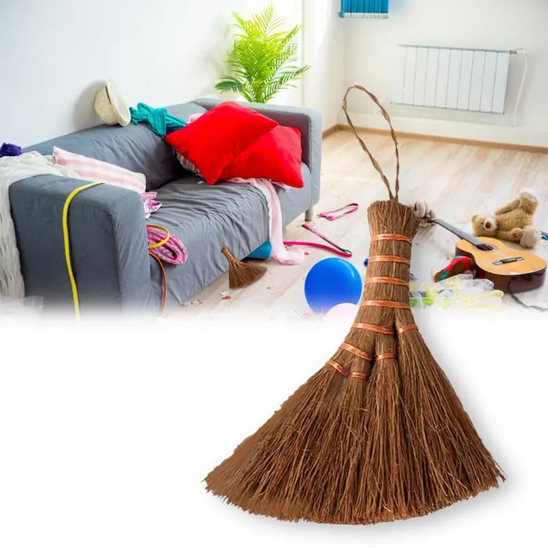 

Broom Wooden Soft Fur Floor Sweeping Broom Cleaner Desktop Sofa Cleaning Tool Floor Dust Collector Household Cleaning Brush