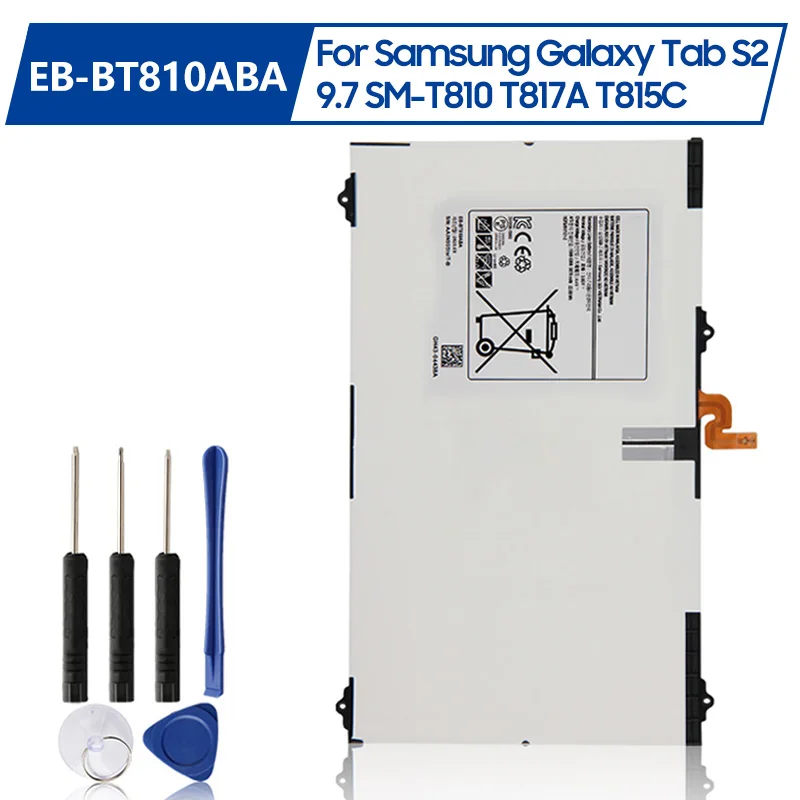 

Запасная батарея для Samsung GALAXY Tab S2 9,7 T815C