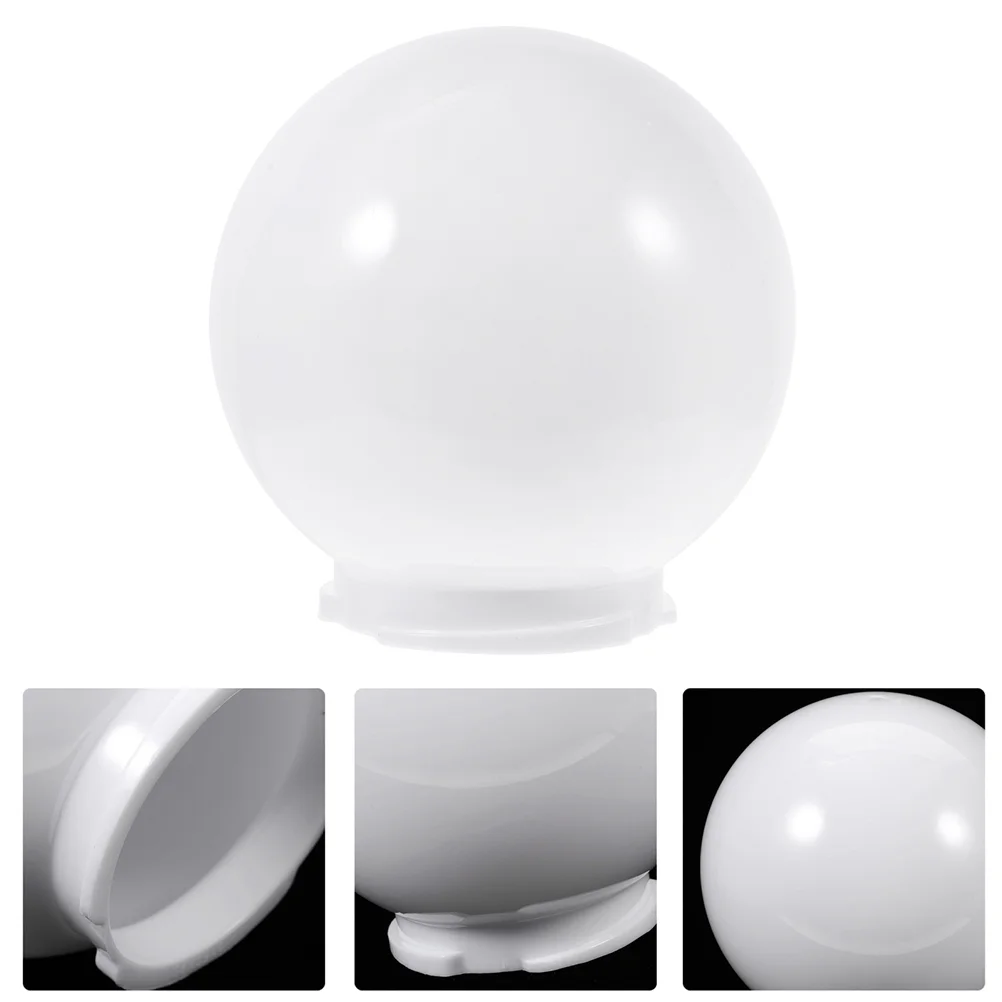 

Ball Lampshade Post Glass Chandelier Floor Light Street Cover Acrylic Mount Wall