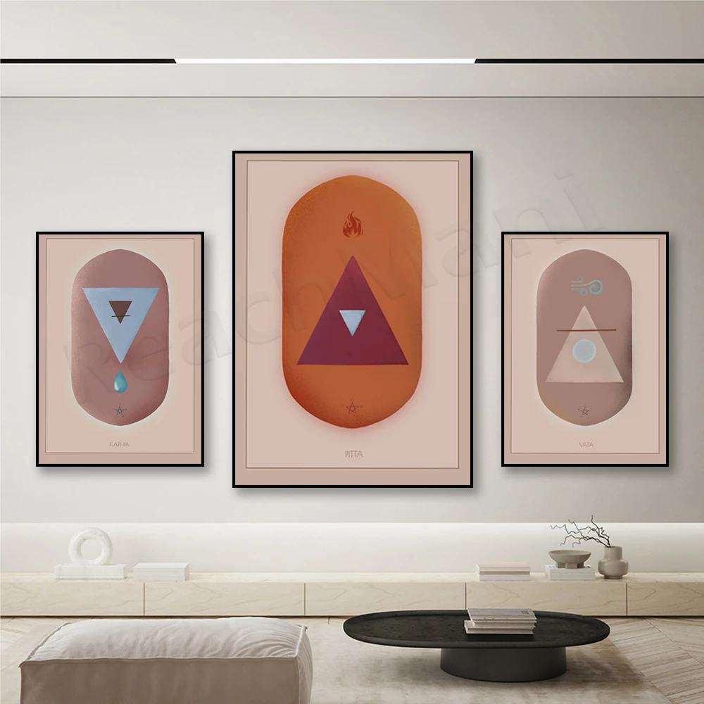 Художественные принты Ayurveda подарки баланс жизни альтернативная медицина для