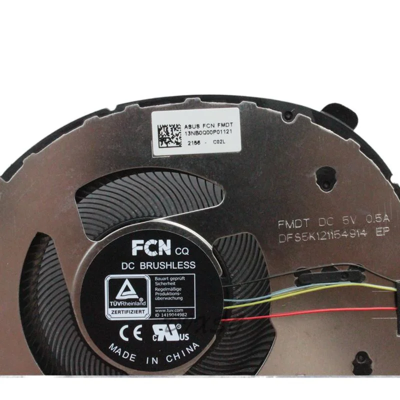 Ne Ltop Вентилятор охлаждения процессора для книги 14 X413E X413 K413E K413 N FDT 130Q00P01121 DFS5K 121154914