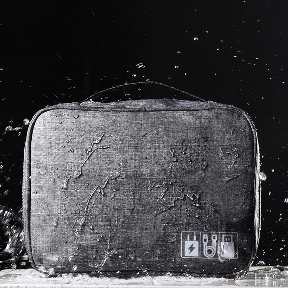 

Electronics Organizer Travelcarrying Casepouch Cable Tech Box Forstorage Organiser Cord Electronic Gadgets Accessoriescell Wall