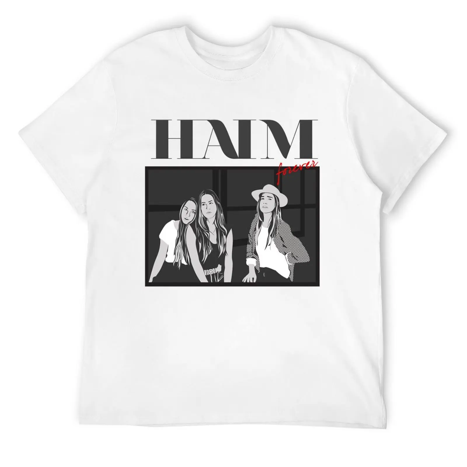 American Pop Rock Band Including 3 Branches Haim Forever Idol Gift Fot You T-Shirt vintage anime shirt clothes men workout