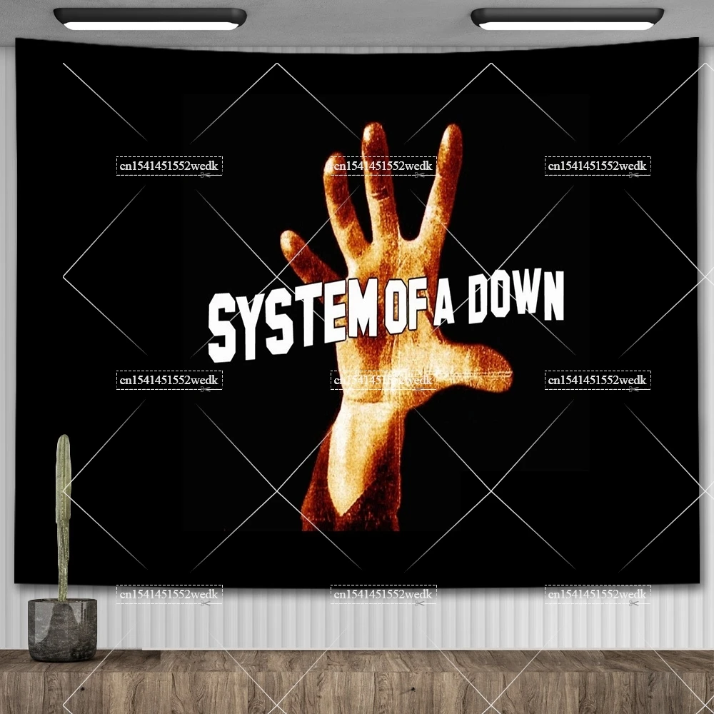 

Настенный гобелен в стиле хиппи Proud Band, металлический гобелен из полиэстера в стиле хиппи, альбомные Плакаты для дома и сада