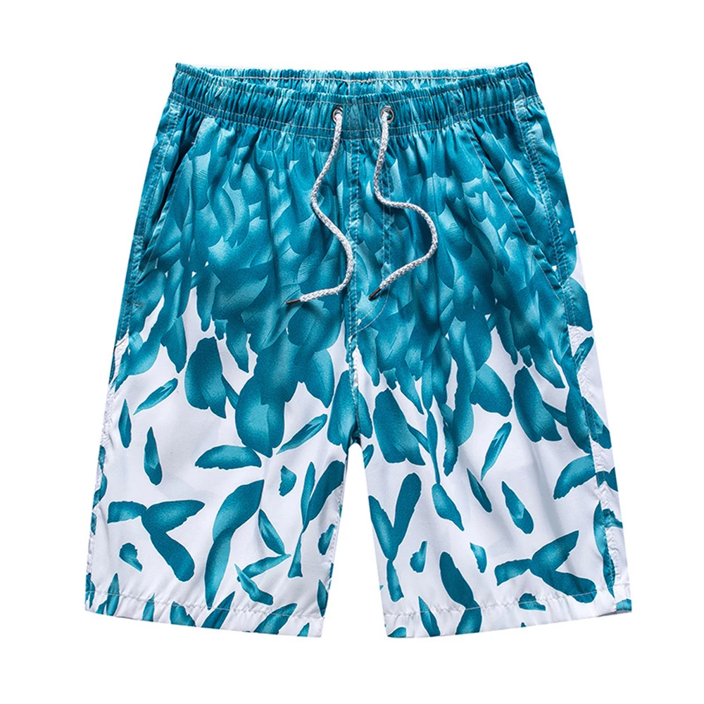 

Fashionable Mens Shorts Summer New Beach Pants Underpants Bikini Breathable Knickers Male Quick-drying Five-point Swimming Pants
