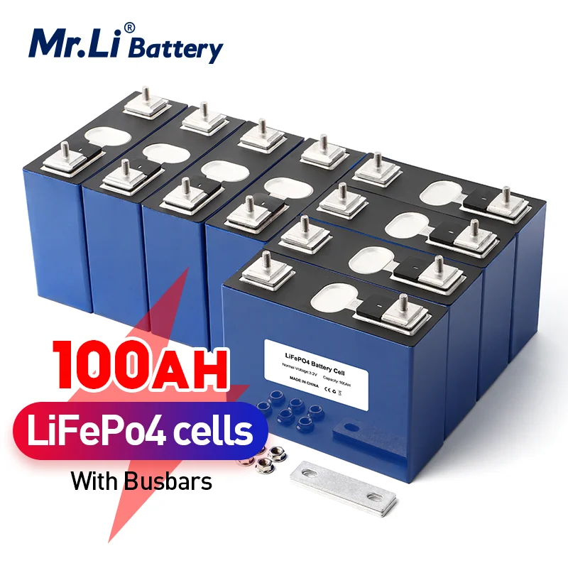 

Аккумуляторная батарея Mr.Li Lifepo4, 3,2 в, Ач, абсолютно новый глубокий цикл, 12 В, 24 В, 48 В, RV EV, лодки, гольф-карты, домашняя солнечная система хранен...