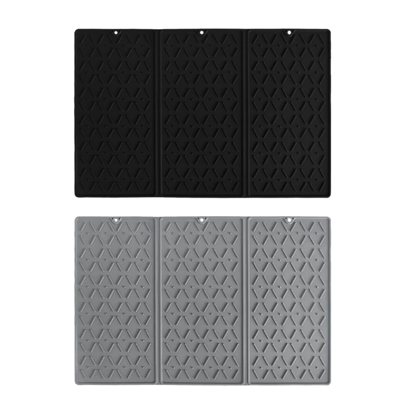 Прочный кухонный силиконовый коврик прочный для сушки стеклянной посуды и еды