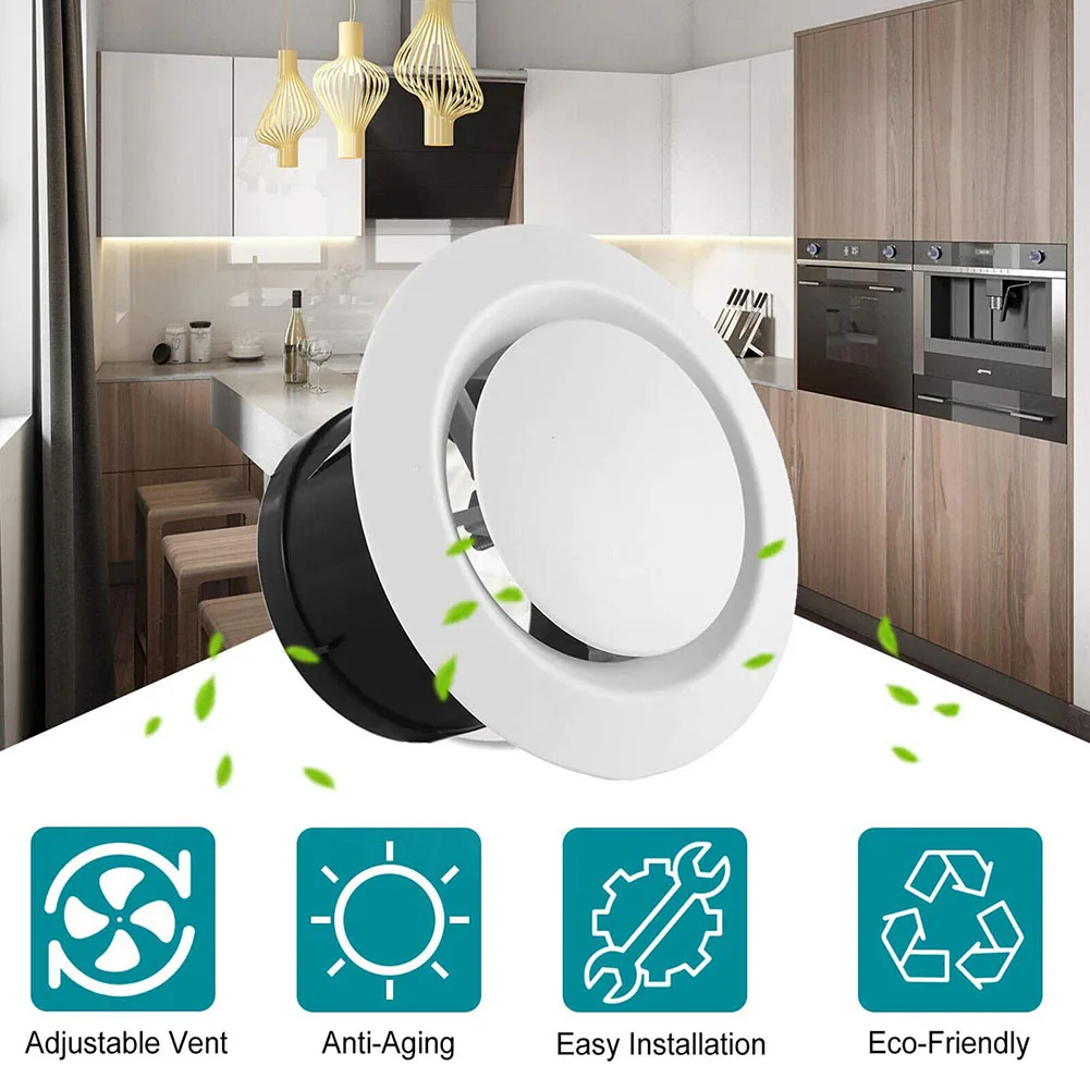 75-200 мм ABS Tuyere потолочный источник воздуха монтируемый ГОРЯЧИЙ AIR вентиляционная