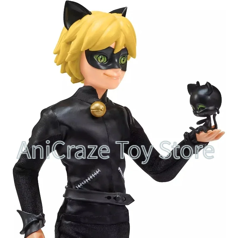 28-сантиметровые аниме-фигурки Miraculous: «Истории божьих коровок», Мистер Баг, Маринел, Кэт Нуар — подвижные фигурки с шарнирами, игрушки-подарки для детей (art.: 3920dc977a47b) - 3920dc977a47b