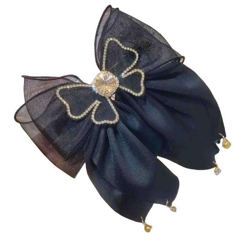 Заколка для волос с косами горячих девушек многослойная пряжа в форме банта