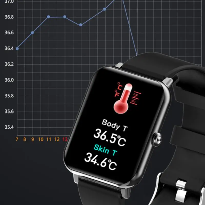 

170mah Smart Bracelet Super Long Standby 1.69inch For Android Ios Large Screen Watch Blood Pressure Monitoring Smartwatch