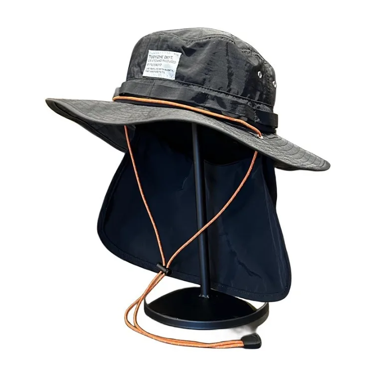 Быстросохнущая уличная Солнцезащитная шляпа для мужчин и женщин летняя