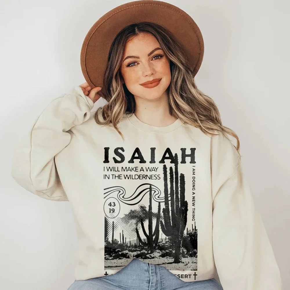 Hahayule Исая западные забавные Графические Топы осенняя Женская толстовка с