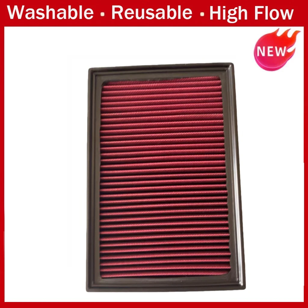 

Автомобильный воздушный фильтр с высоким расходом для CHERY Tiggo 8 1.6T 290TGDi 05.2019-TIGGO 8 PLUS PRO 1.6T 290TGDI 151000079AA Моющийся многоразовый