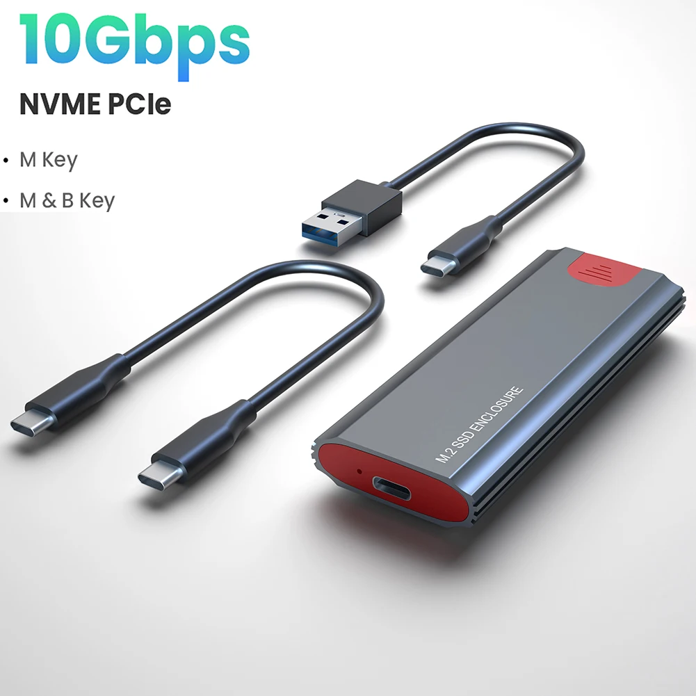 NVMe USB Type C Gen2 10Gbps PCIe SSD Enclosure M2 SSD Case M.2 NVMe Case External Adapter Box for 2230 2242 2260 2280 M2 SSD NVMe USB Type C Gen2 10Gbps PCIe SSD Enclosure M2 SSD Case M.2 NVMe Case External Adapter Box for 2230 2242 2260 2280 M2 SSD