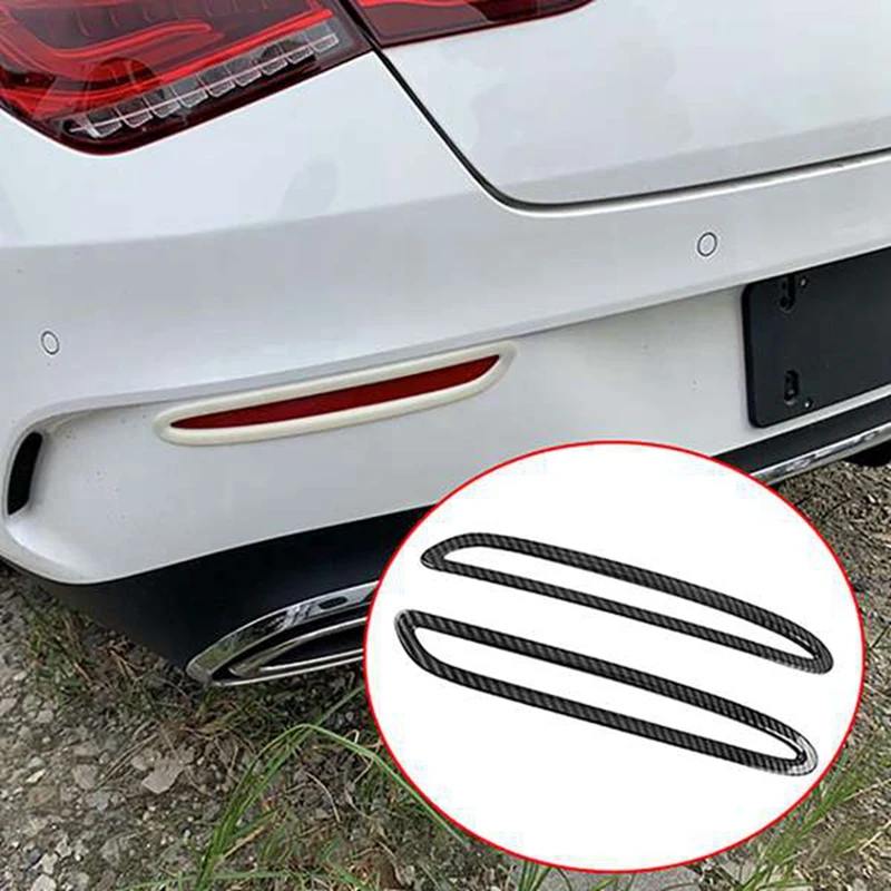 Для Mercedes Benz CLA180 CLA200 C118 2020 Автомобильная отделка из углеродного волокна