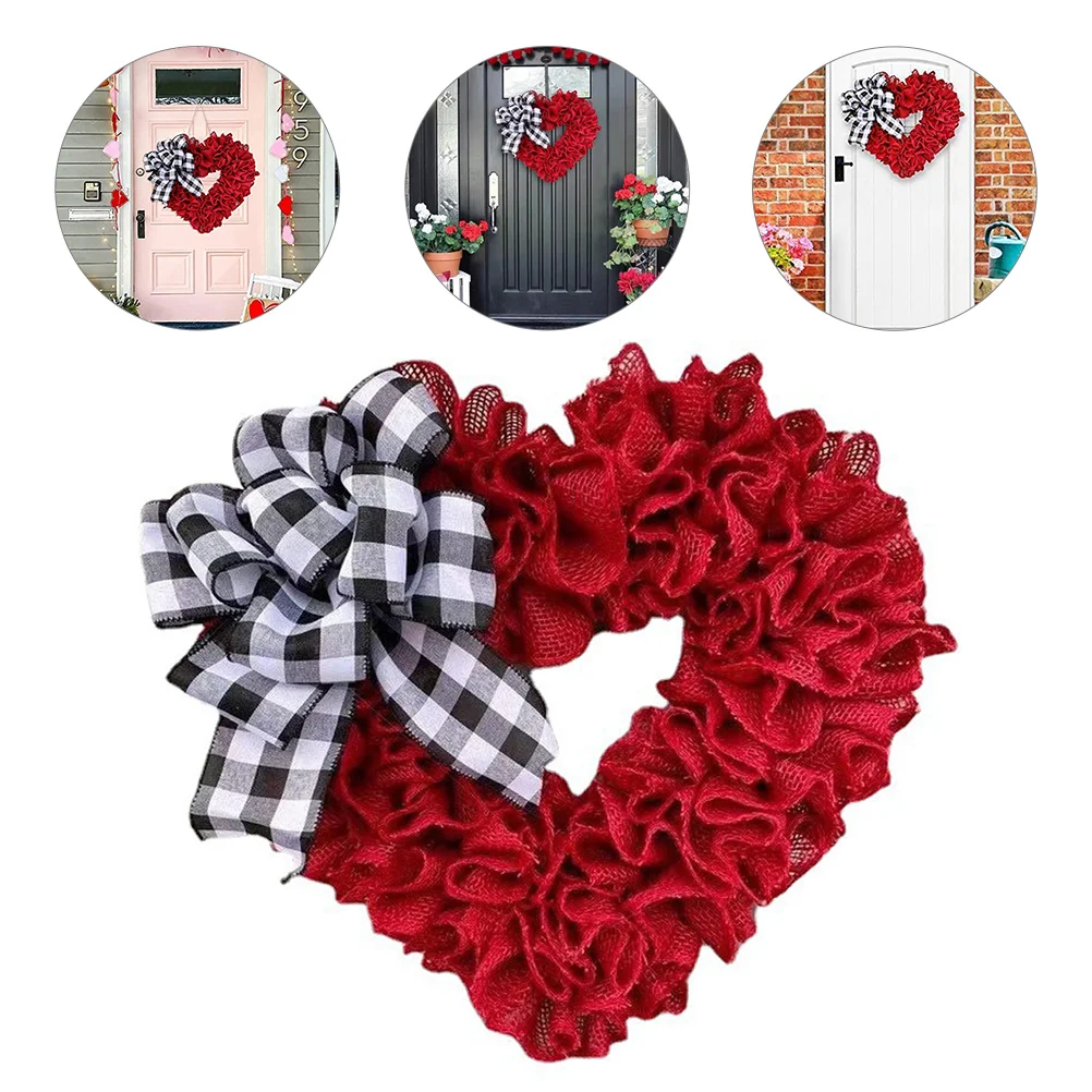 

Wedding Proposal Arrangement Flower Wreaths Front Door Decorations Ceremony Heart